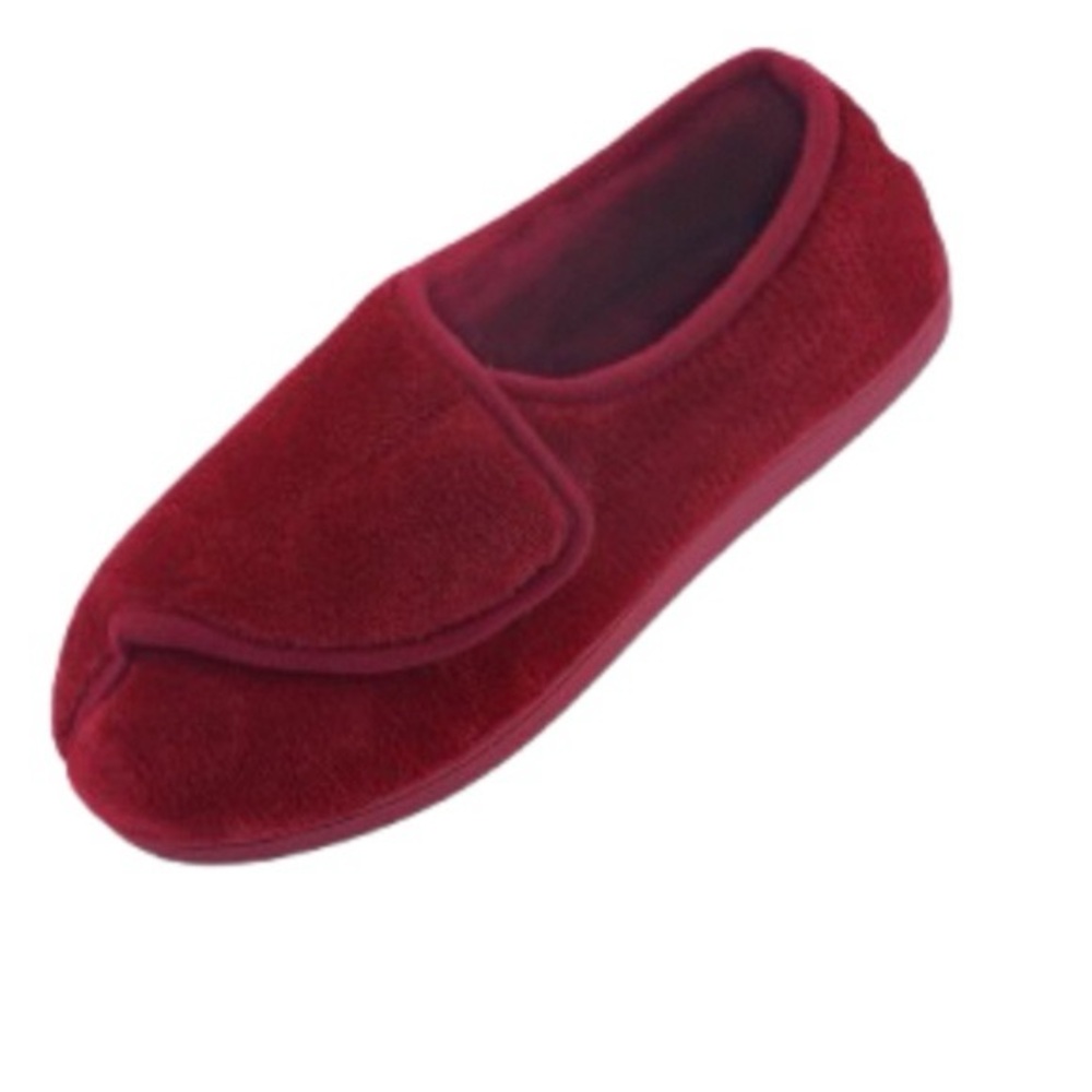 Women's Wide Memory Foam Closed Toed Diabetic Slippers